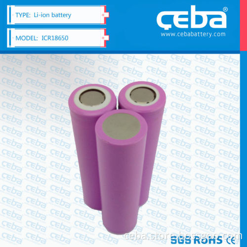 high capacity rechargeable li-ion battery 3.7v 1300mah